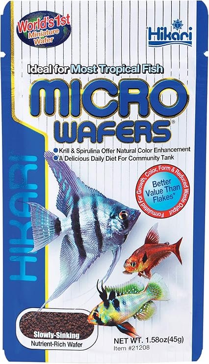Hikari Micro Wafers Fish Food 1.58-Ounce