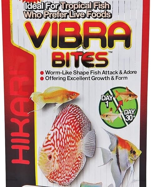 Hikari HK22206 Vibra Bites Tropical Fish Food 1.23 oz