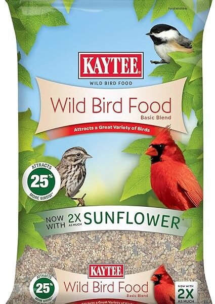 Kaytee Wild Bird Food Basic Seed Blend 5lb