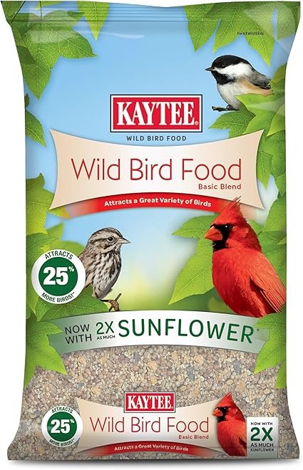 Kaytee Wild Bird Food Basic Seed Blend 5lb