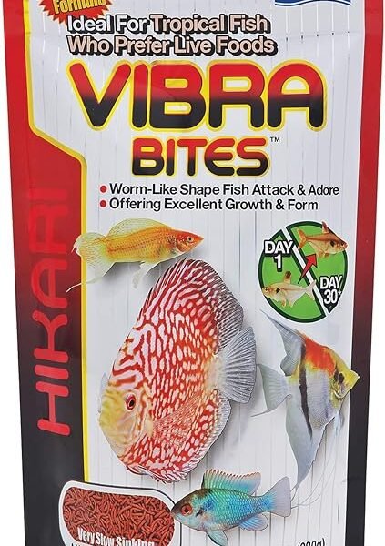 Hikari Vibra Bites Fish Flavor 9.8oz Red