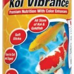 Tetra Pond Koi Vibrance fish food for enhanced color and health