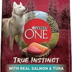 Purina ONE SmartBlend True Instinct Formula Real Salmon and Tuna Dry Dog Food 3.8 lb