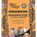 Wild Delight Woodpecker, Nuthatch N' Chickadee Food 20 lb – Premium Seed Blend for Woodpeckers, Nuthatches, and Chickadees